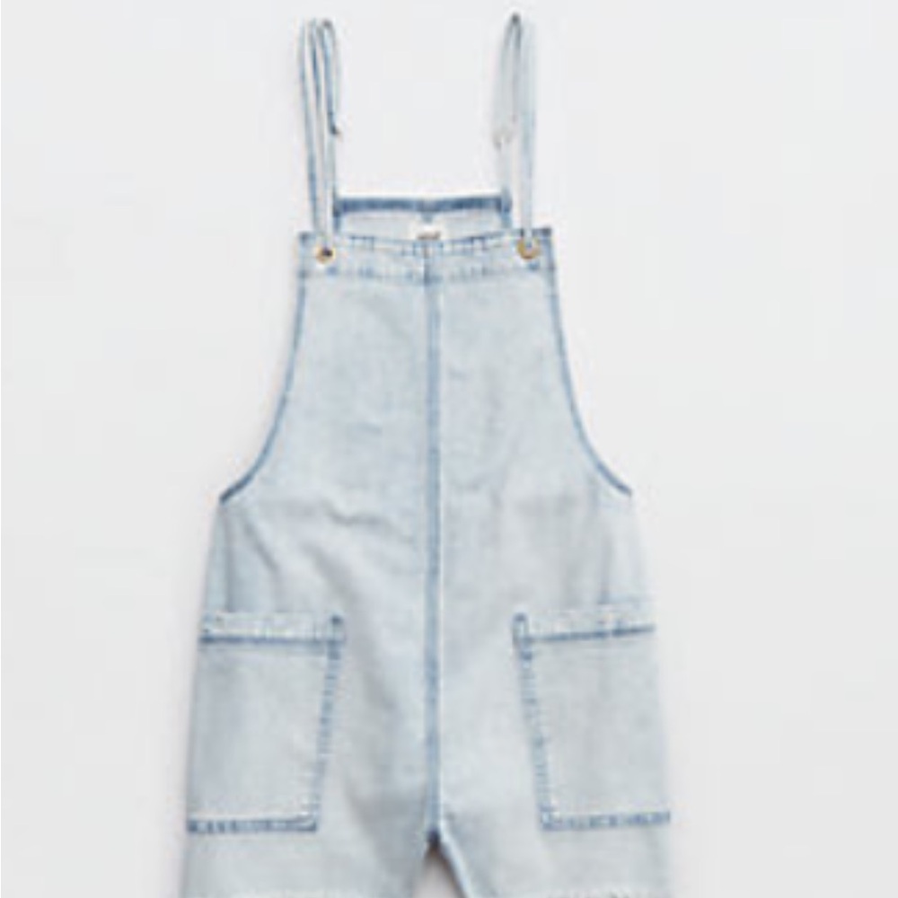 Aerie Double Strap Shortall / Overalls